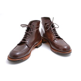 Shoeslulu 20" Premium Flat Waxed Cotton Bootlaces Shoelaces (19.5 in. (50 cm), Cigar Brown)