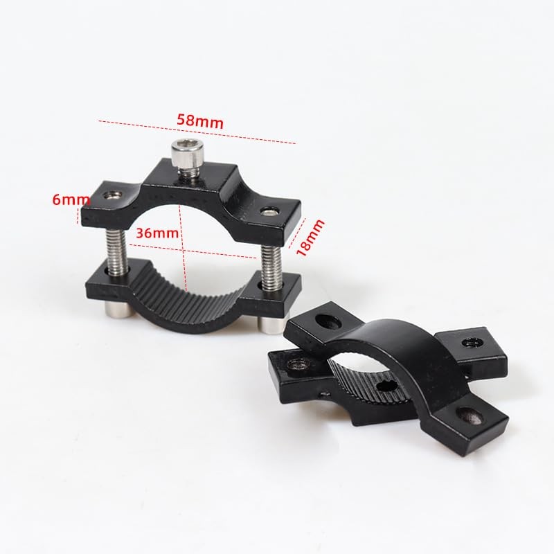 YFFSFDC Handlebar Holder, No Drilling Required, Motorcycle, LED, Work Light,
