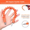 YIOYULEN Flexible Drill Bit Extension, 11.6inch Bendable Drill Bit Extension,