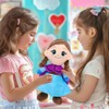 SLPERJE Princess Plush Toy,Medium Soft Toy,Animals Figures Plush,Princess Cartoon Plush
