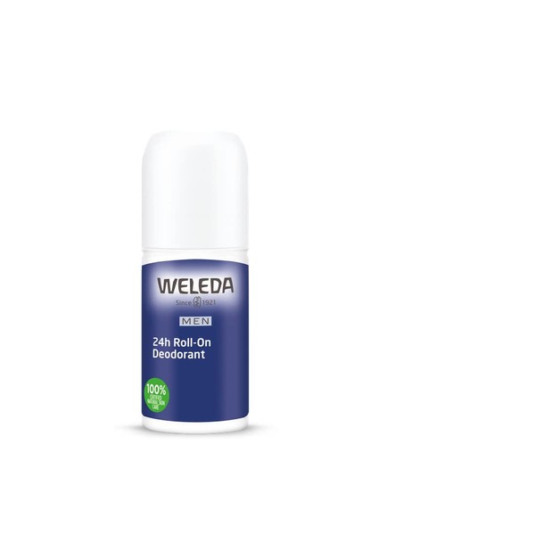 Weleda Weleda Men's 24H Roll-On Deodorant, 1.7 Fluid Ounce, Plant