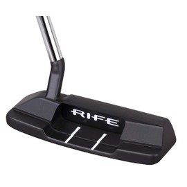 Rife Golf Roll Groove Technology Series Right Handed RG2 Widened Heel Blade Putter Precision Milled Face Edge Cavity and Bumpers Ensures an Ideal Weight Distribution and Balance (Right, 36)