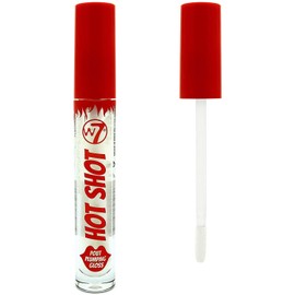 W7 Hot Shot Lip Plumping Duo - Hot Shot Gloss & Hot Shot Oil - 2Pcs Set - Non-Sticky, High-Shine Plumping Finish