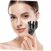 OHPHCALL Scalp Massage Comb Handheld Ox Horn Hair Comb Massager