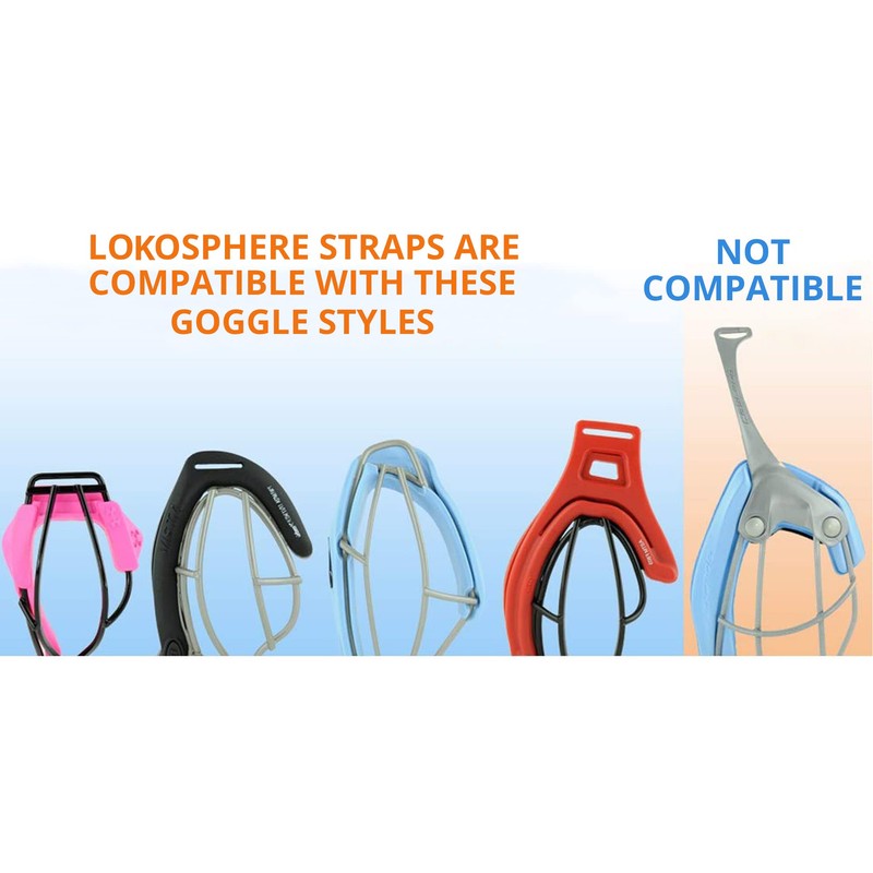 LokoSphere Goggle Strap, One Size, Mirage