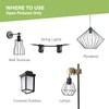 Sigalux Edison Bulbs, E26 LED Bulb ST58 Filament Clear Non-Dimmable
