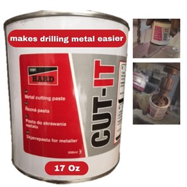 TTP HARD Drills Cutting Fluid for Metal Drilling - Thread Tapping and die & bandsaw Blade Lathe Lubricant, lubricating Water Soluble coolant Compound, Cut or Drill Aluminum & Stainless
