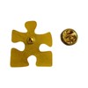 Gold Autism Awareness Lapel Pin