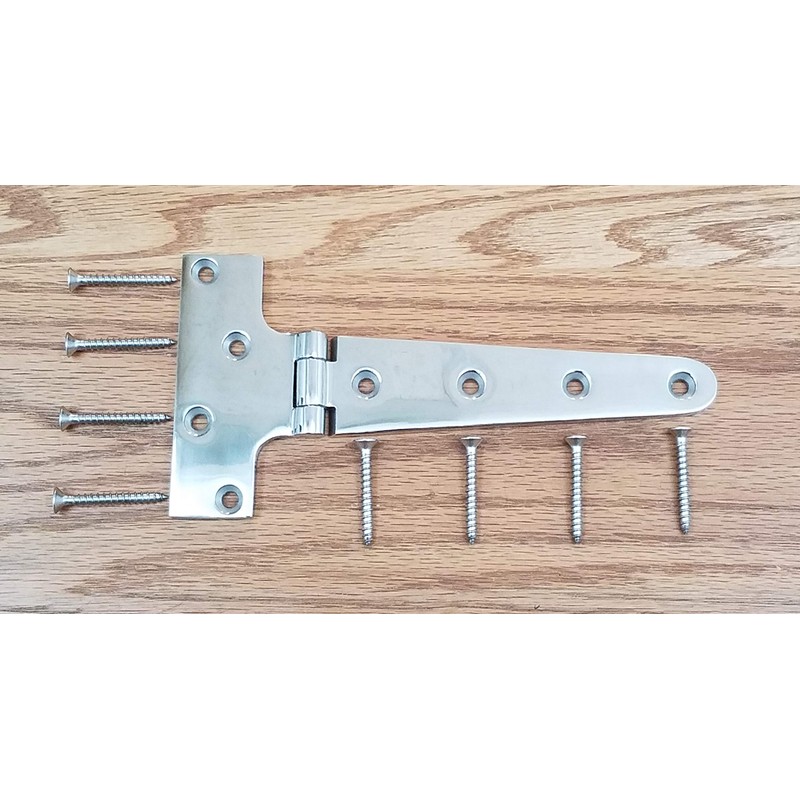 Stainless Steel T Hinge Heavy Duty 316 Marine Grade -