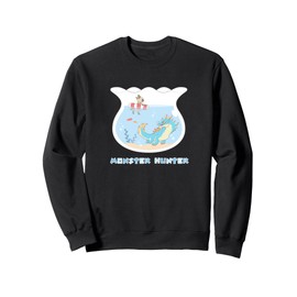 Monster Hunter Lagiacrus & Felyne FP Sweatshirt