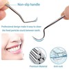 8pcs Stainless Steel Toothpick Set Metal Flossing Portable Toothpick Box