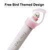 Maydahui 8 Pcs Cool Free Bird Pens with Silicone Tree