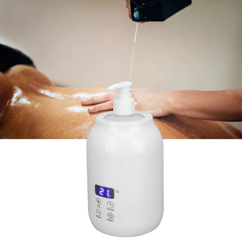 Massage Oil Bottle Warmer, Prevent Broken Touch Control, Single Bottle