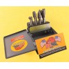 Drill Hog 8 Pc Double Cut Carbide Burr Set Tungsten