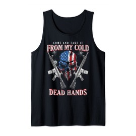 Come And Take It From My Cold Dead Hands Pro 2nd Amendment Tank Top