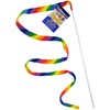 Cat Dancer Products Rainbow Cat Wand Charmer, Safe Teaser Wand
