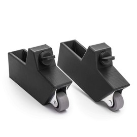 Wheels for Hauck Alpha Plus Baby Children's Chair, Retrofit Plug, Black