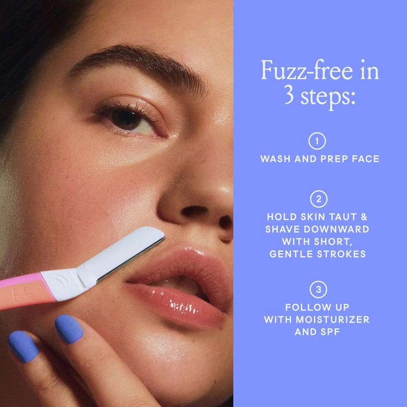 Billie - Kit de inicio de Dermaplane - Mango reutilizable