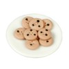 Town Square Miniatures Dollhouse Chocolate Chip Cookies on a Plate