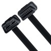 DCHAV OBD2 Extension Cable OBDII Diagnostic Extender Adapter Cord Flat