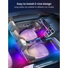 RGB+IC Car LED Lights, Smart 72 LED Car Interior Lights