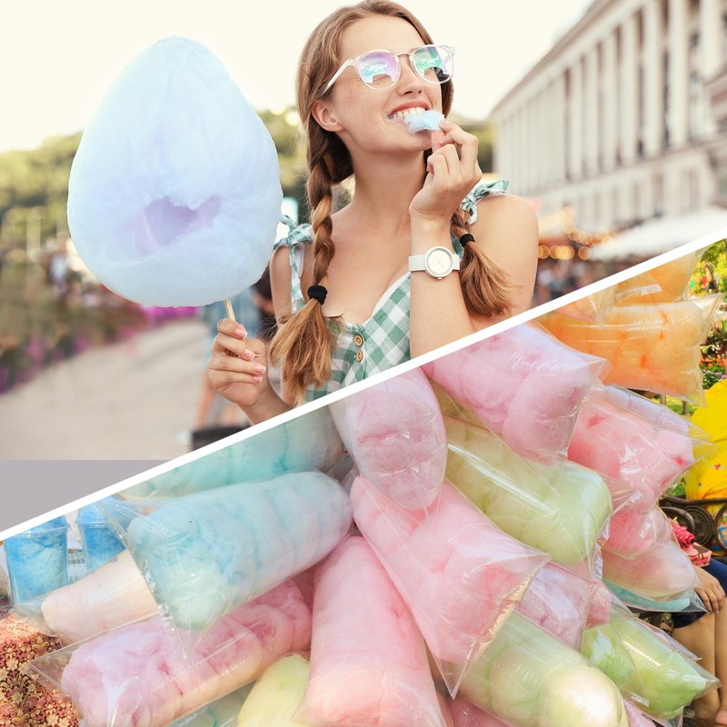 Juexica 2 Sets Cotton Candy Mesh and Clip Stabilizer Kit