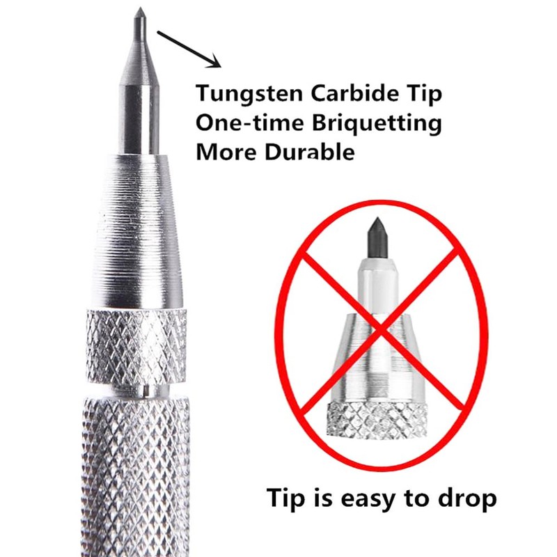 Eyech 2Pcs Scriber Marking Tools,Tungsten Carbide Tip Scriber with Magnet