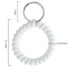 TENOC Spiral Coil Keychain 3 Pcs, Anti-lost Key Chain Holder