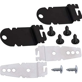 Ultra Durable 8212560 & 8269145 Dishwasher Side Mounting Bracket Kit with Screws Replacement by Blue Stars - Exact Fit for KitchenAid Whirlpool Kenmore Dishwashers