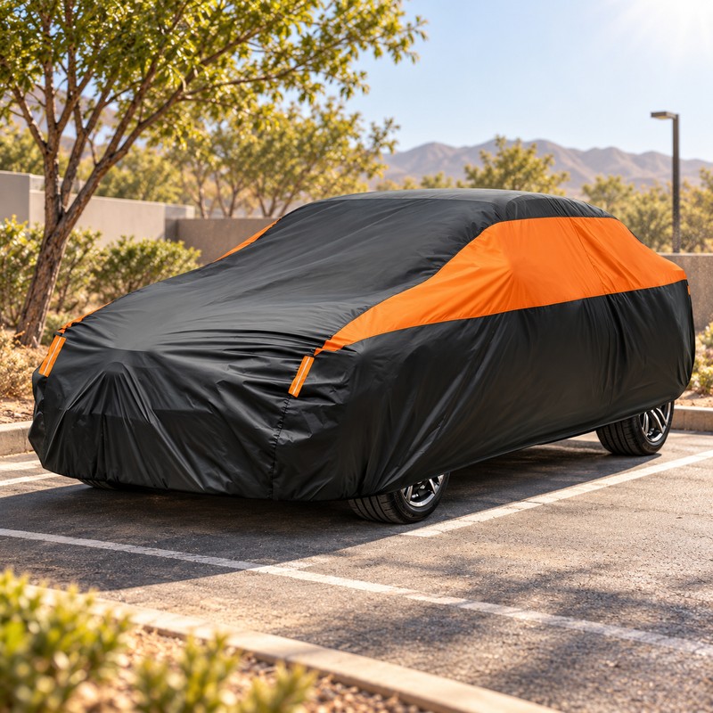 Waterproof Car Cover for Sedan & Hatchback – Full Exterior