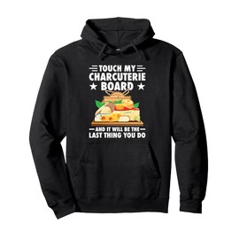 Charcuterie Board with Lid Cheese Meat Charcuterie Pullover Hoodie