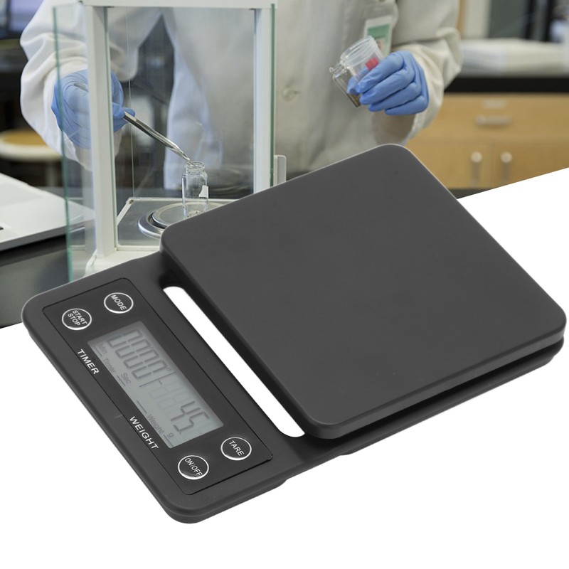 K07 3Kg/0.1g LED Electronic Kitchen Scale Multifunctional Waterproof Food Scale