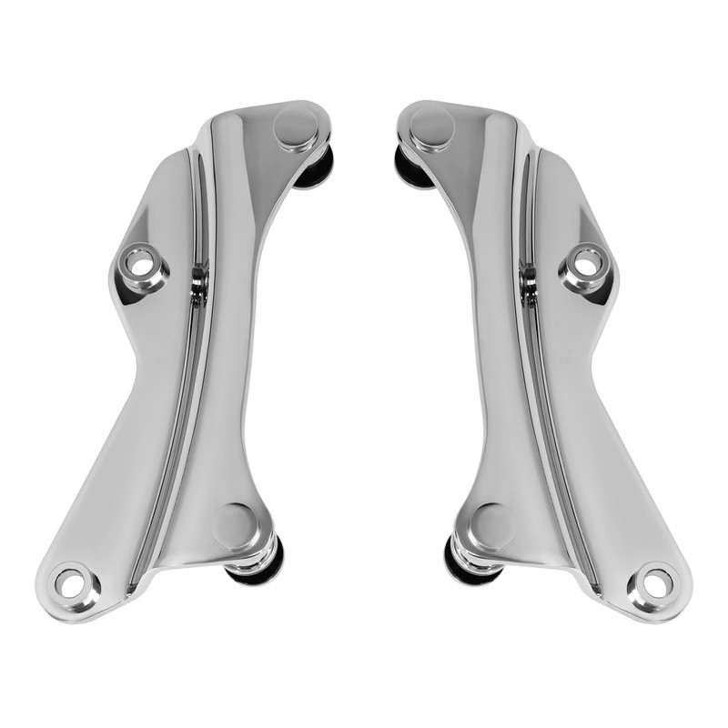 TCMT Chrome Solo Rack w/Docking Hardware Kit Fit For Harley