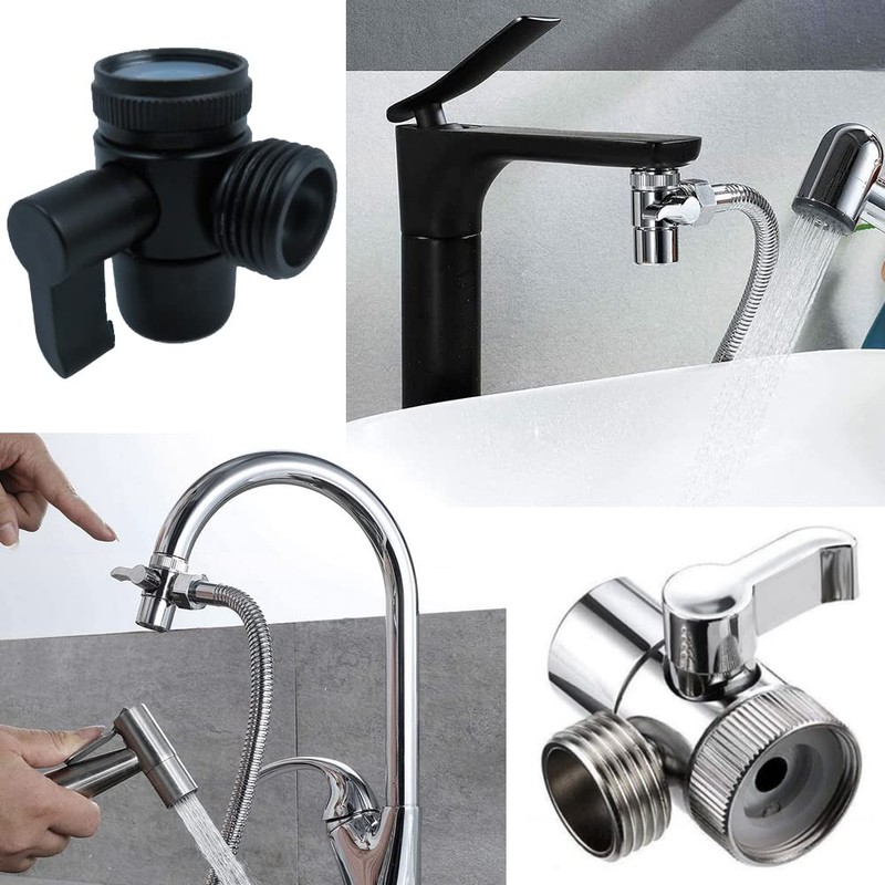Faucet Valve Diverter Adapter, Switch Faucet Aerator Adapter, Faucet Adapter,
