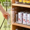 REHUK Premium 2 Pack Strong Transparent Plastic Collapisble Stackable Storage