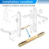 Andersen Door Handle Spindle 2579830 - Storm & Frenchwood Hinged