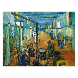 Van Gogh's View from The Ward - A 1000 Pieces Jigsaw Puzzle Capturing The Chaos and Humanity of Recovery for Adults