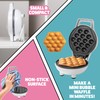 Bubble Mini Waffle Maker- Special Holiday Breakfast w Tiny Hong