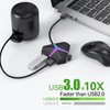 USB Splitter, FEMORO USB 3.0 Hub Expander 4 Port, Multi