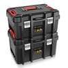 Auto Dynasty Universal Lockable Organizer Storage Tool Box with Removable
