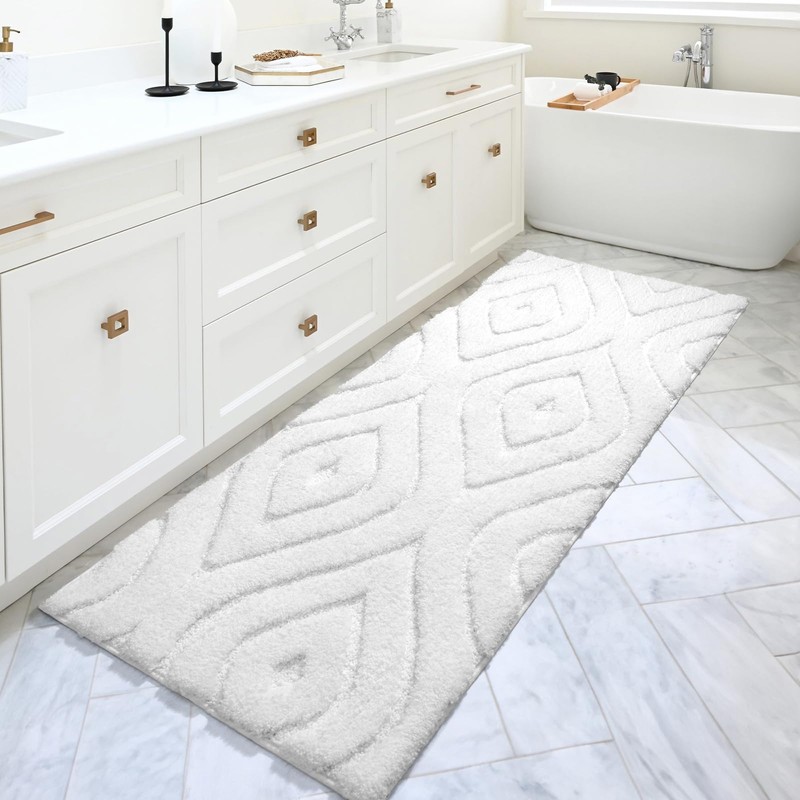 DEXDE Bathroom Rugs Runner 24x72 Long Bath Rug Non Slip