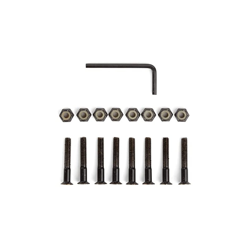 Skateboard Hardware Screws Mounting Set 1.25 Inch Longboard Hardware Set