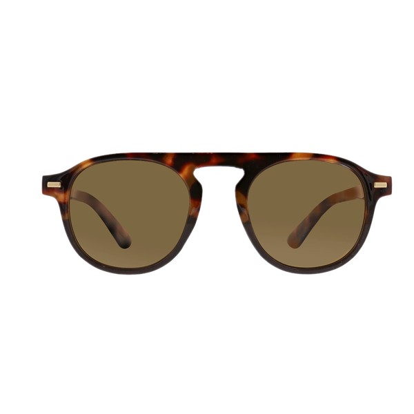 Peepers by PeeperSpecs womens Neptune UV400 Reading Sunglasses, Tortoise/Black, 50