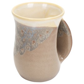 Clay in Motion Handwarmer Mug - Right Hand (Desert Sand)