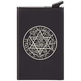 Ani Yuzuk Men's Romeo Travel Accessory-Envelope Card Holder, Black, black