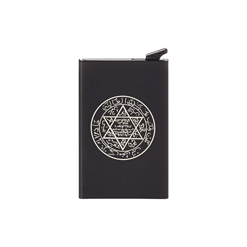 Ani Yuzuk Men's Romeo Travel Accessory-Envelope Card Holder, Black, black