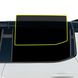BOGAR TECH DESIGNS - Premium Nano Ceramic Precut Window Tint Film Kit Compatible with GMC Hummer EV Crew Cab 2022+ Rear, 20%