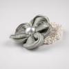 Cicimeiluody Pearl flower hair clip, rubber band female hair super