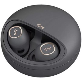 AUKEY True Wireless Earbuds, Bluetooth 5 with Charging Case, 24h Playtime, Grey