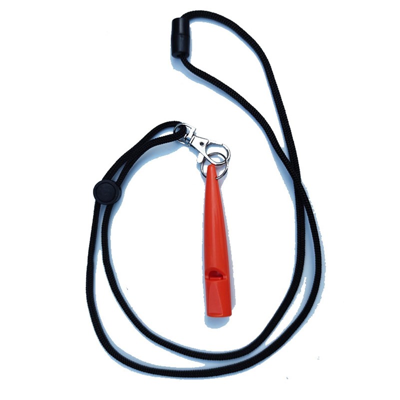 1 pcs 211.5 Dog Whistle Orange with Whistle Band